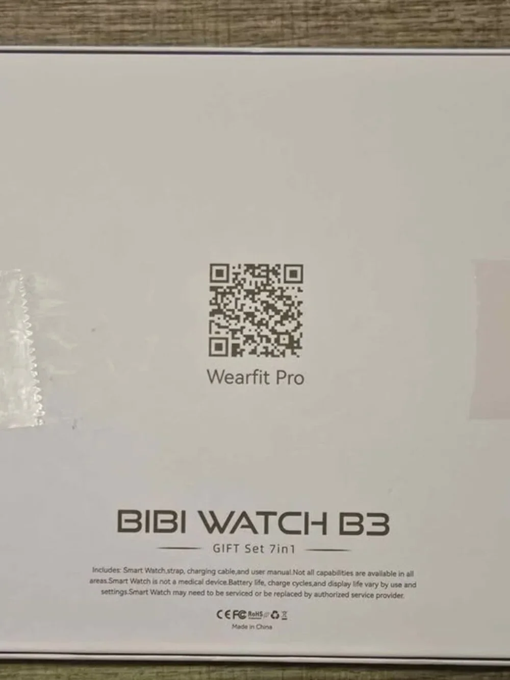 Smartwatch Gift Set with 7 Interchangeable Bands - New